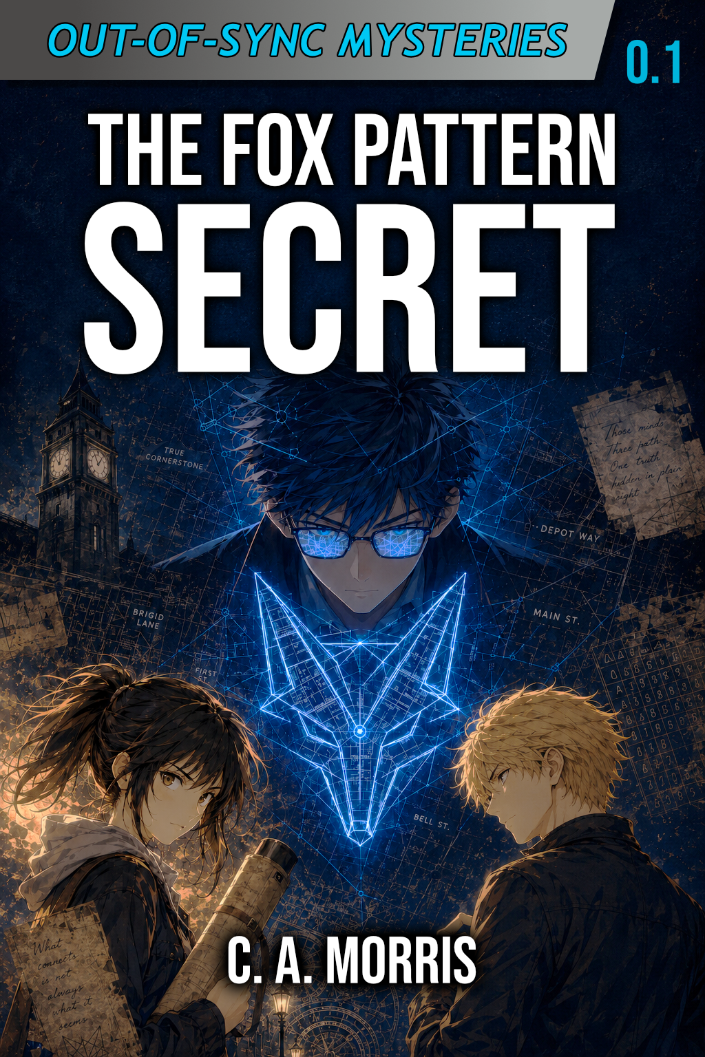 Cover artwork titled Fox Pattern Secret.