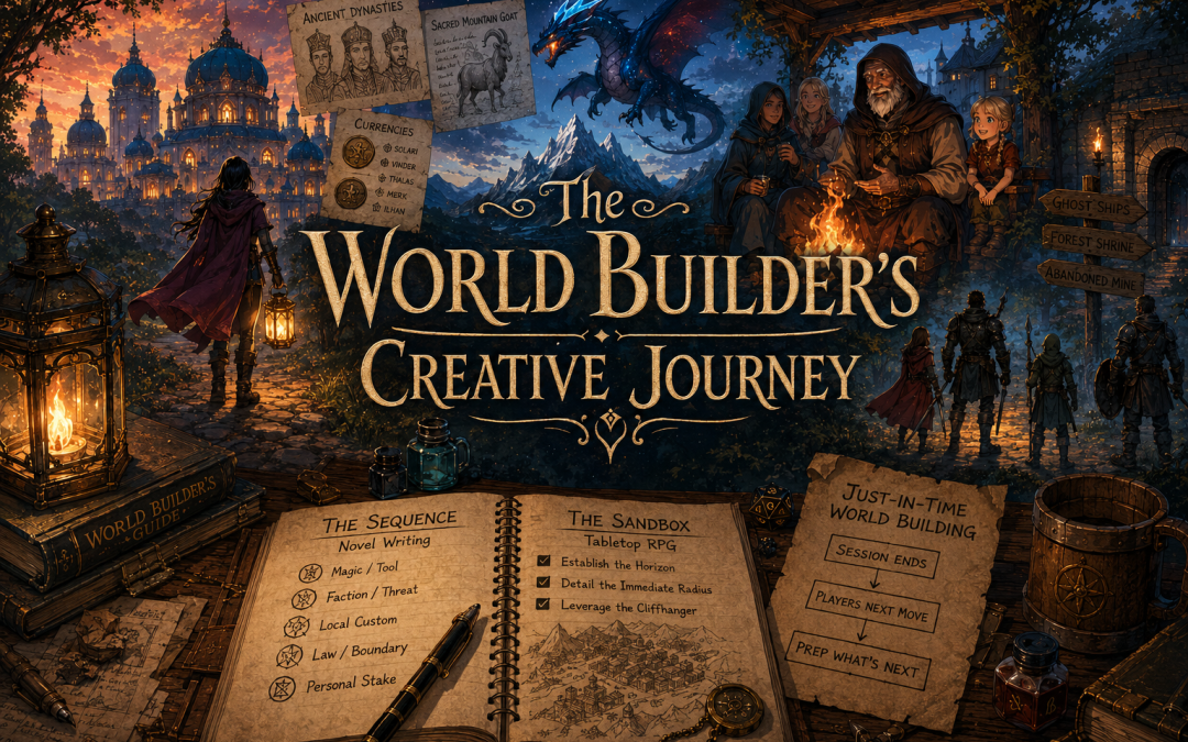 Sandbox vs. Sequence: How Much Worldbuilding Do You Actually Need?