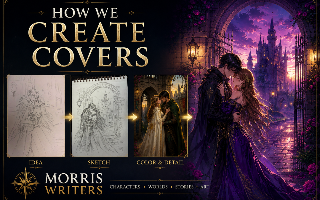 From Pencil Sketch to Cover Image