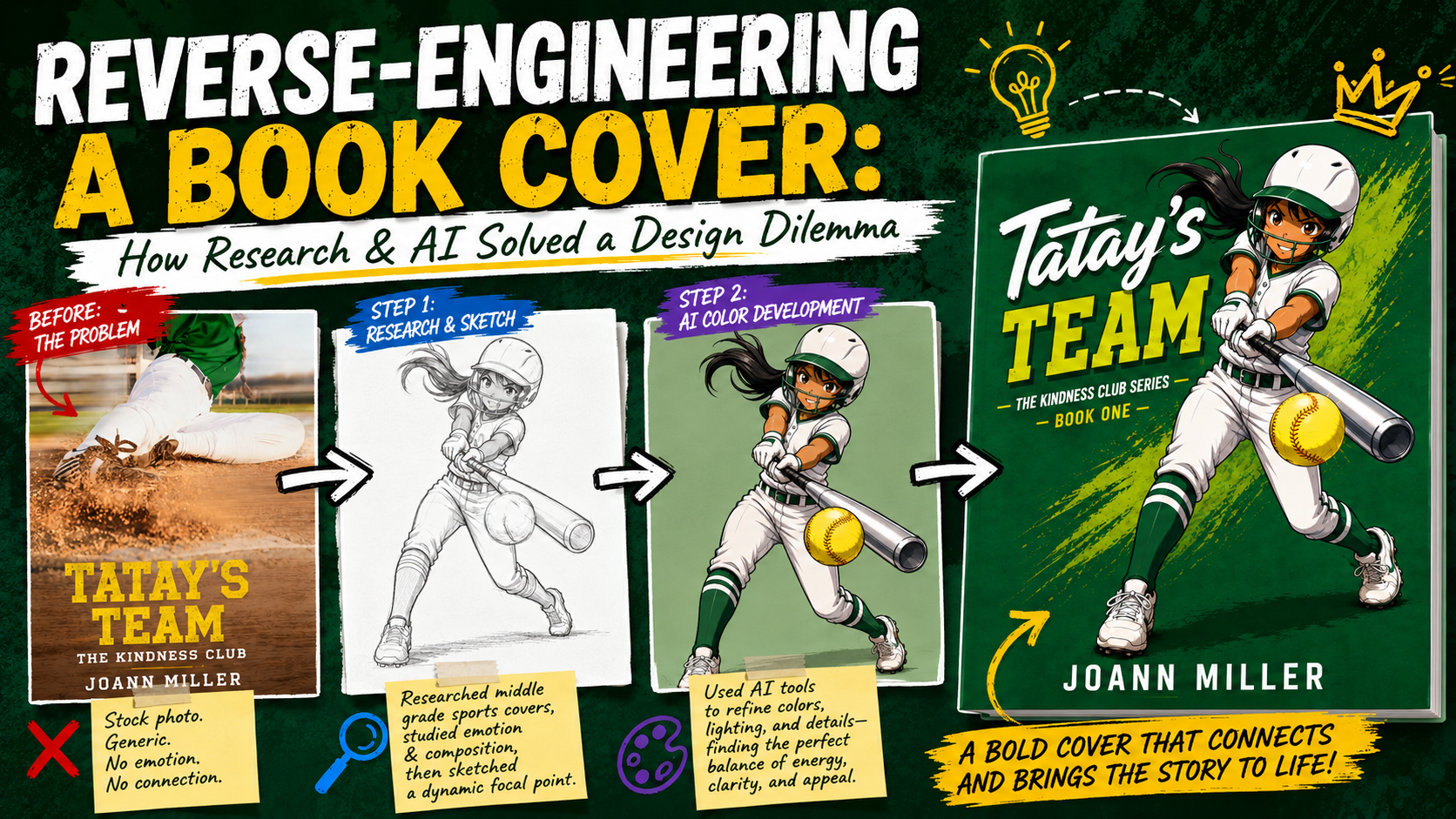 Feature image for the Softball Girl project with promotional cover-style artwork.