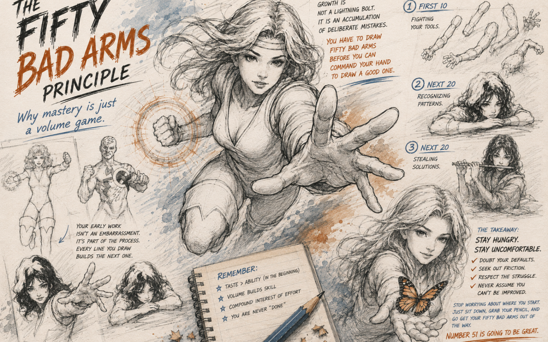 The “Fifty Bad Arms” Principle: Why Mastery Is Just a Volume Game